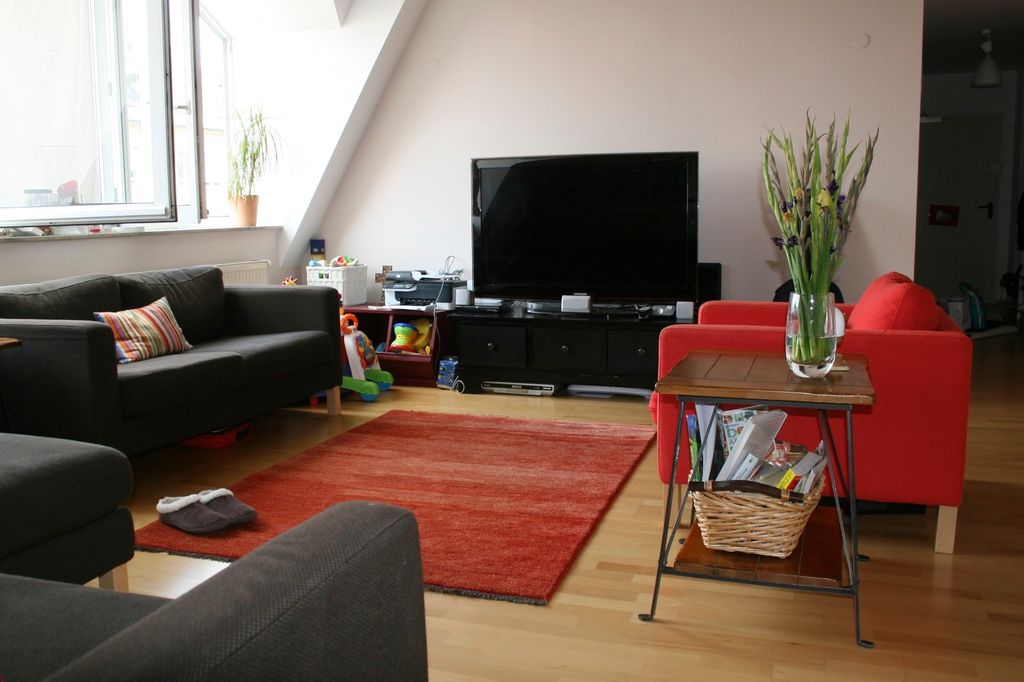 Clean Living Room