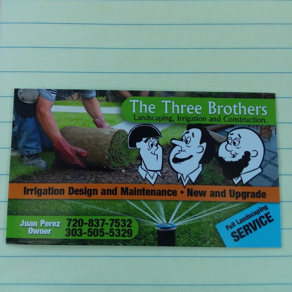 the three brother's landscaping and irrigation