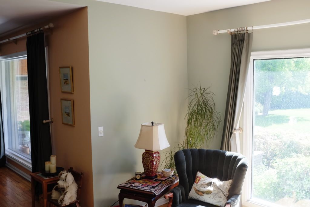 Completed Drywall Patch with paint