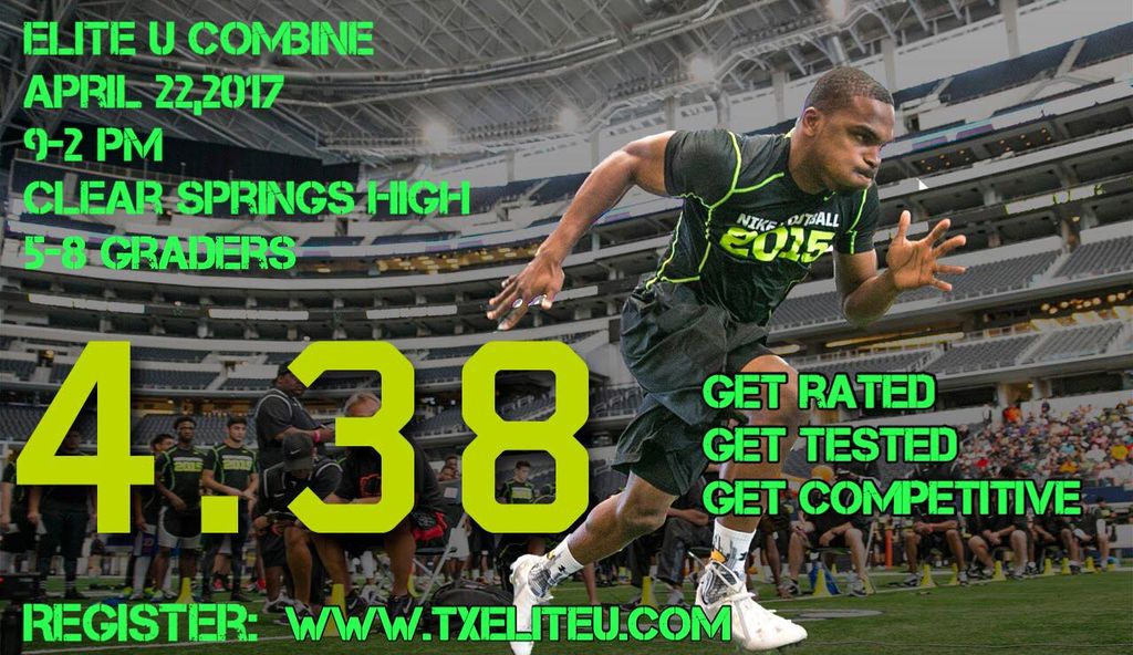 Elite U combine in League City, Tx 
register today