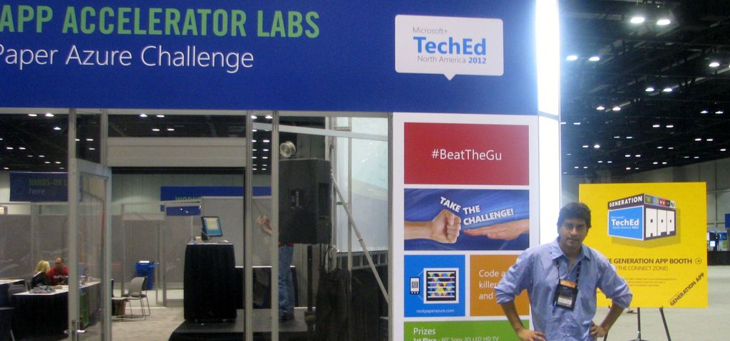 At Microsoft TechEd 2012, Orlando - Florida