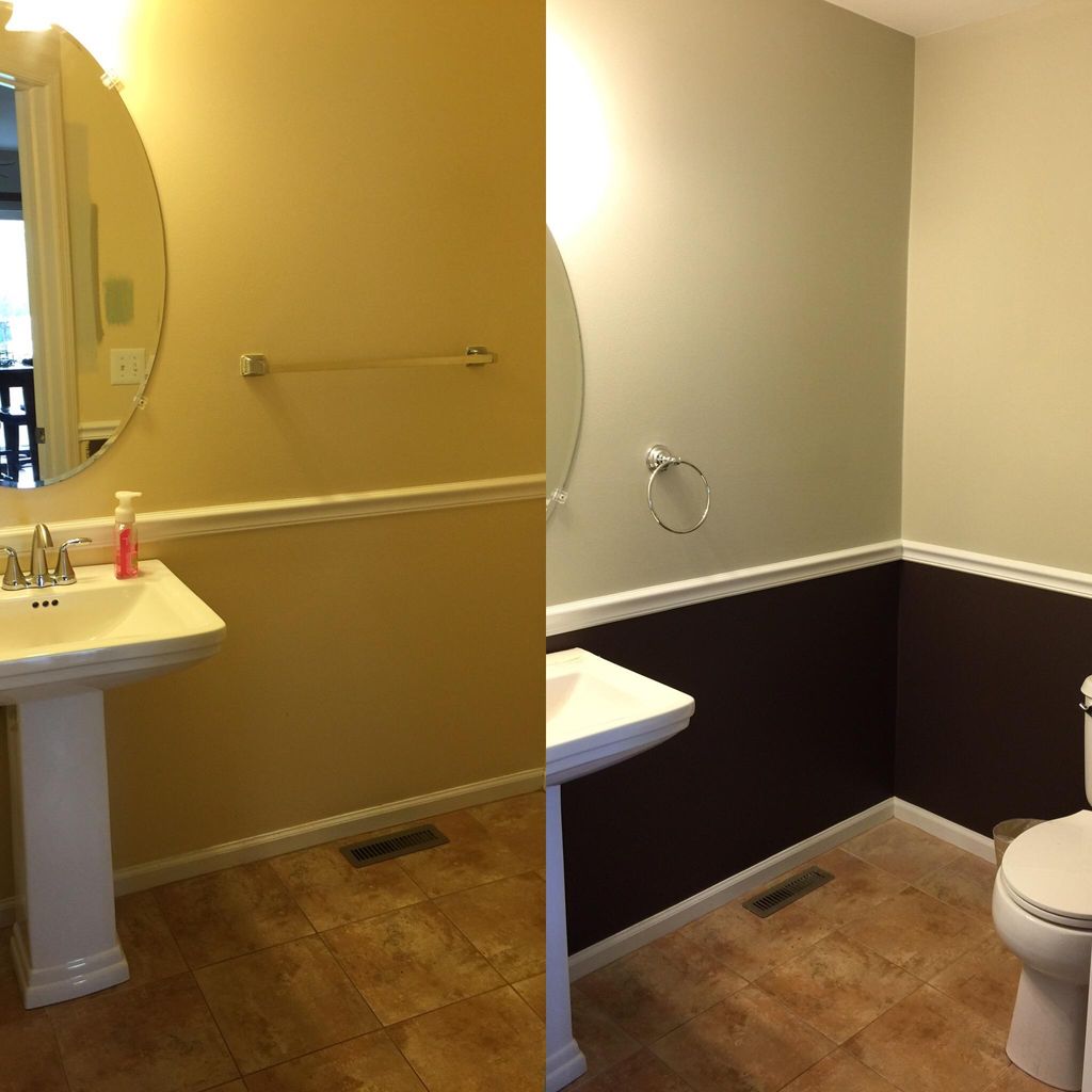 Left: before
Right: after