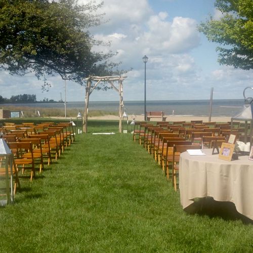 Outside Ceremonies is one of our many specialties.