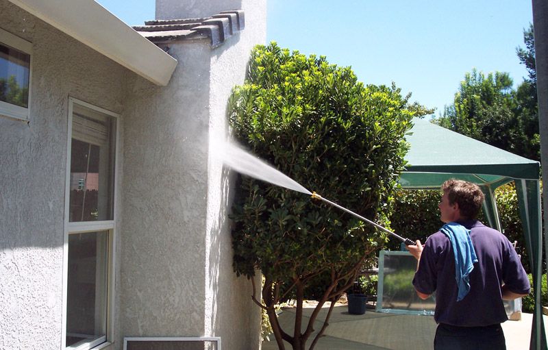 pressure washing