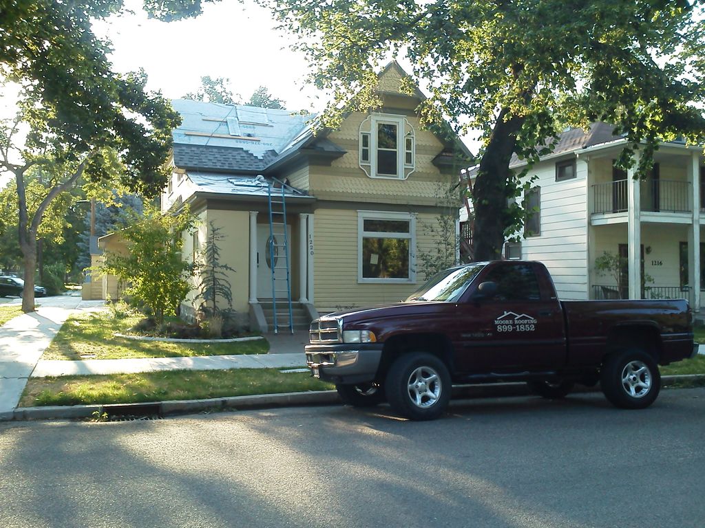 Tear Off in the North End of Boise.