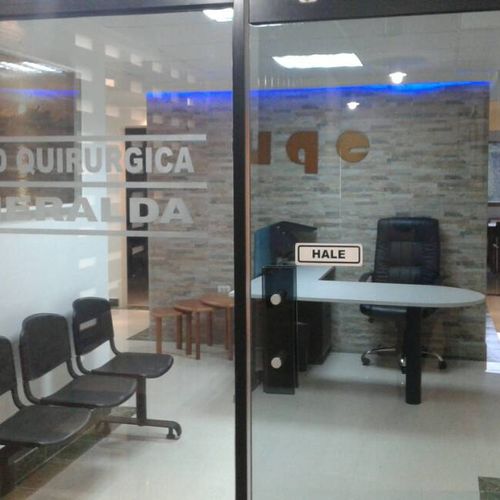 Remodeled full Clinic in Caracas, Venezuela. Re-de
