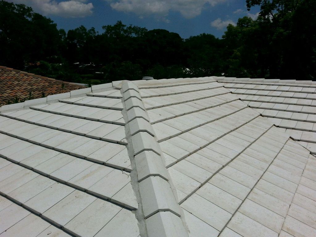 Roof and Gutters After Suncoast Hydro Cleaning