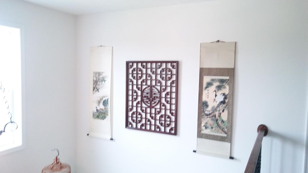 mounted artwork