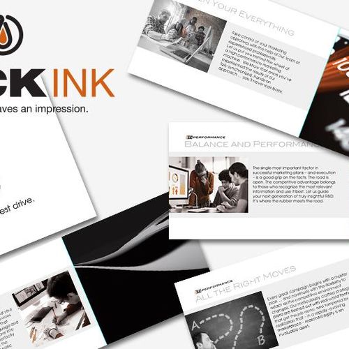 24 page brochure for a marketing agency