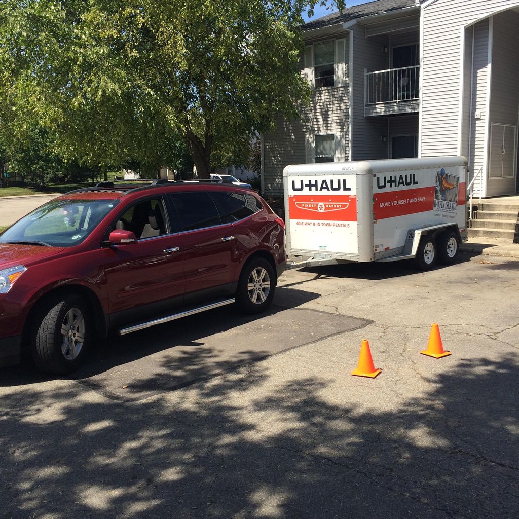 Using 6 x 12'  cargo trailer.