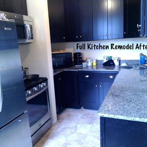Full kitchen remodel 2014
After
