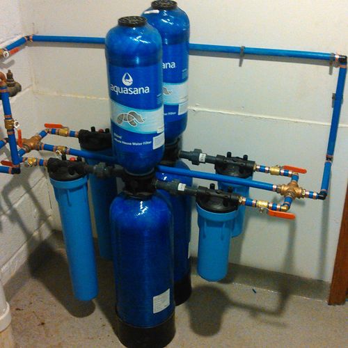 Double water filtration system