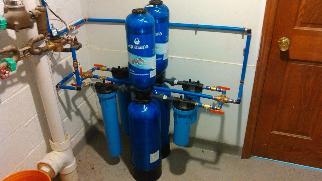 Double water filtration system