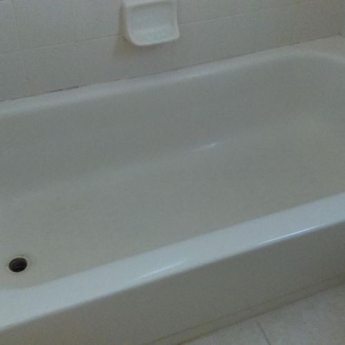 Refinished tub
