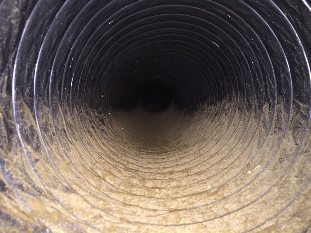 Duct Before Cleaning