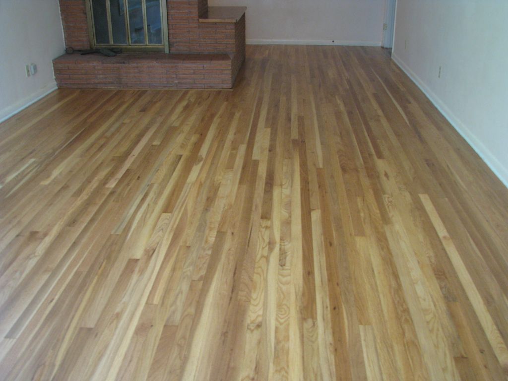 old floor after sanding
