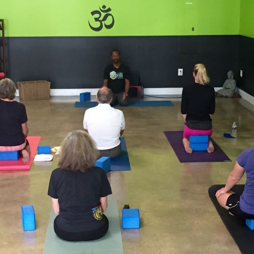 We offer a variety of Yoga Classes and Meditation 