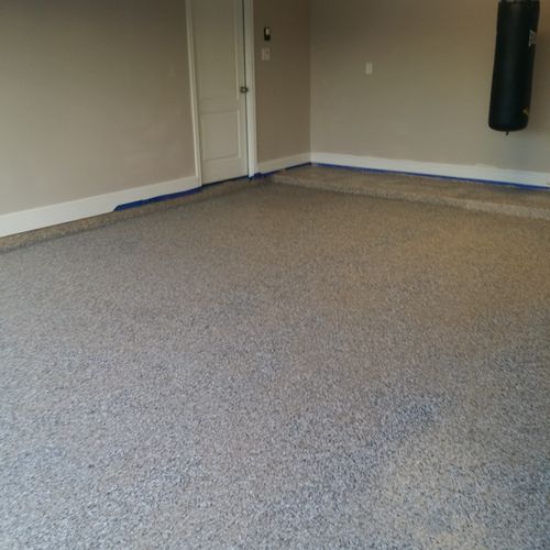 Epoxy Garage floor/painted garage