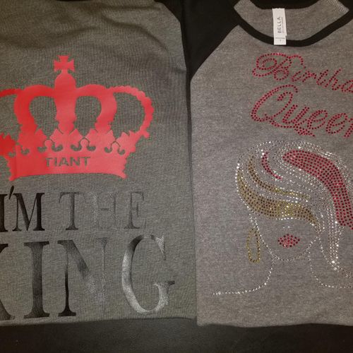 custom King and Queen shirts