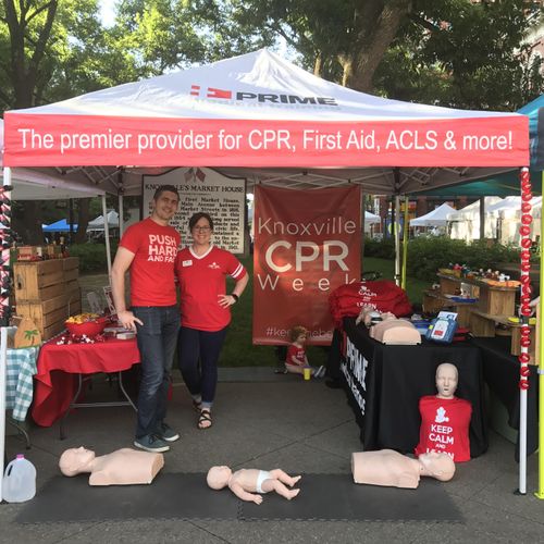 Offering free CPR lessons to the community