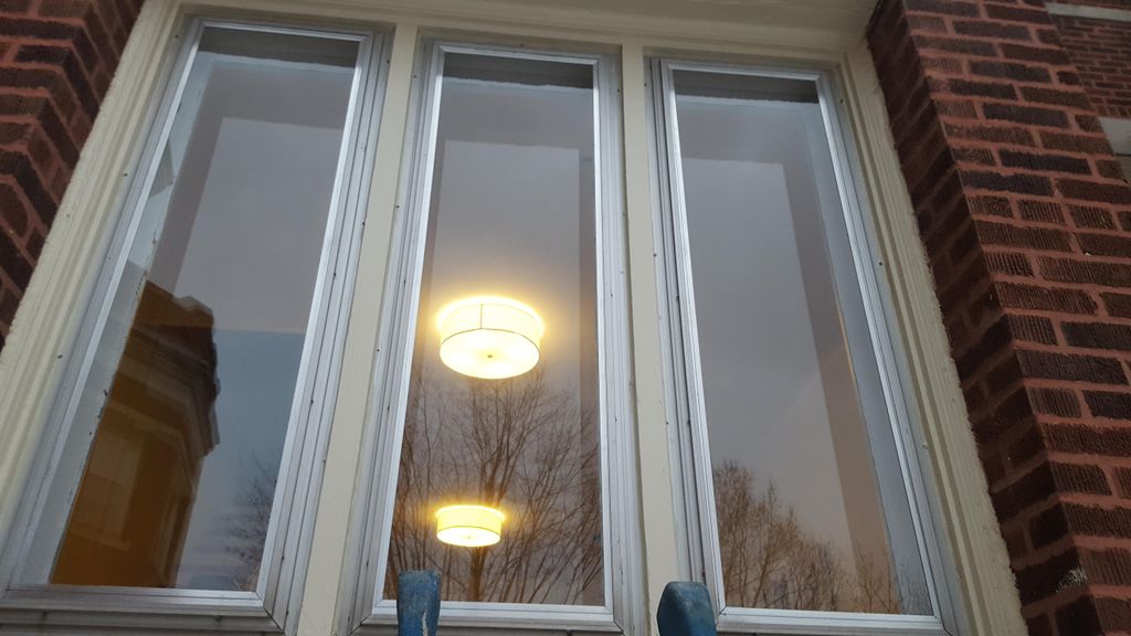 New one lite storm windows installed