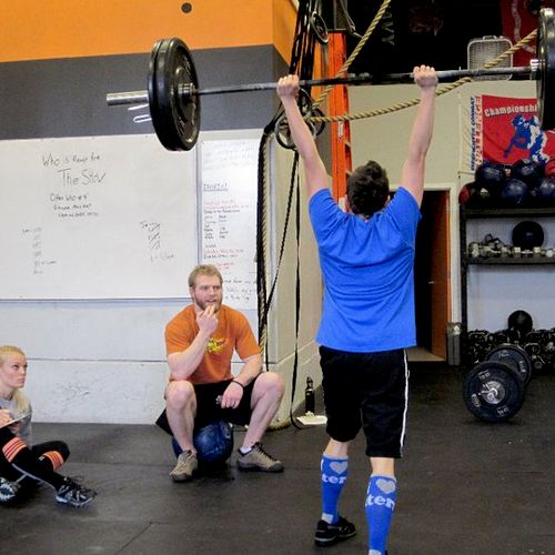 My first Crossfit Open. March 2011