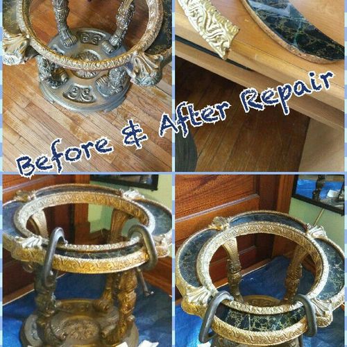 Antique Table Repair 
This is still a project in t