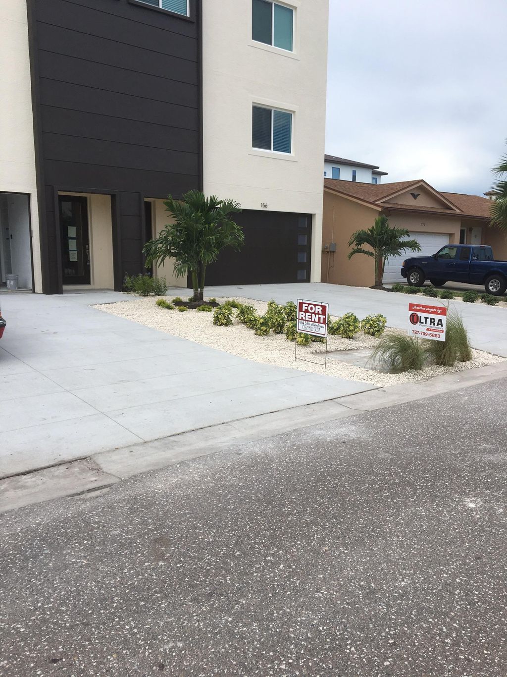 Plant, Tree and rock installation