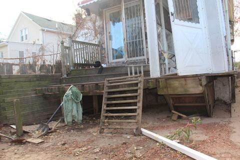 Deck before