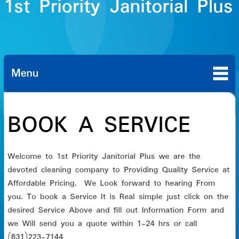 1st Priority Janitorial Plus Services