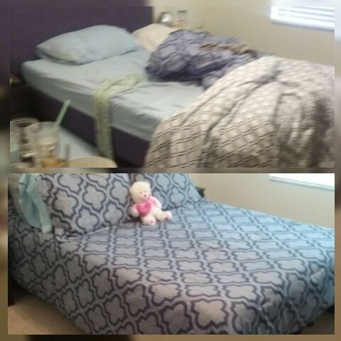 Before and After Bedroom