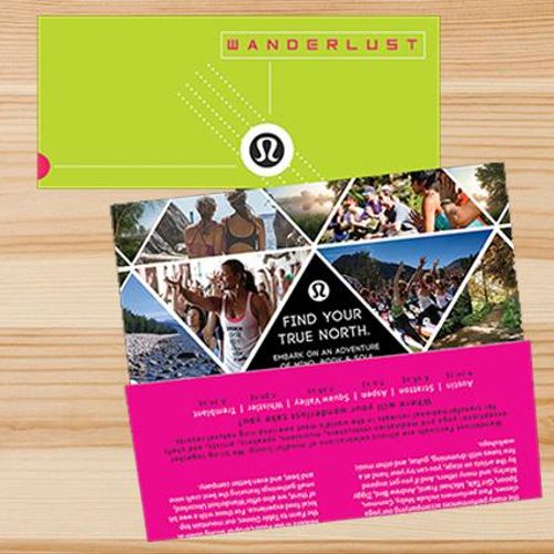 Promotional Mailer for Wanderlust Yoga Festival (C