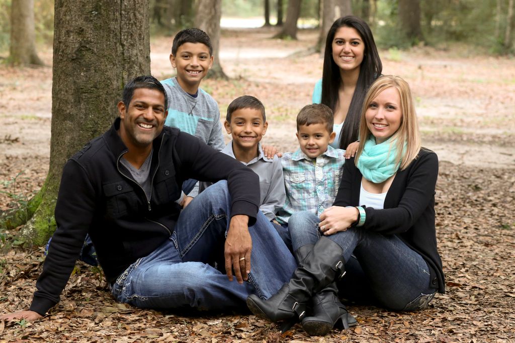 A pastor and his family capturing life at its best