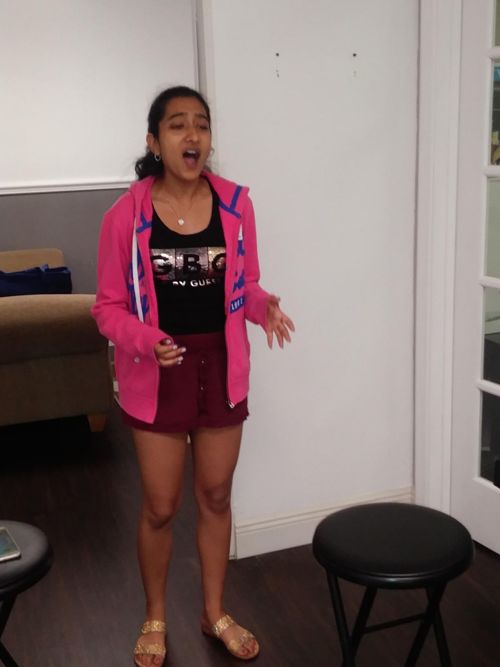 Beginning voice student