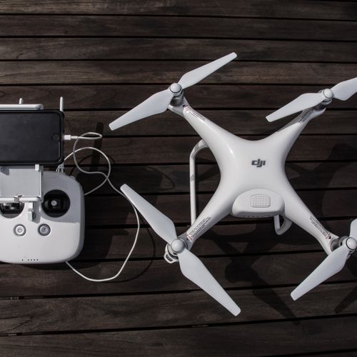4K Drone - capable of all ariel photography & vide