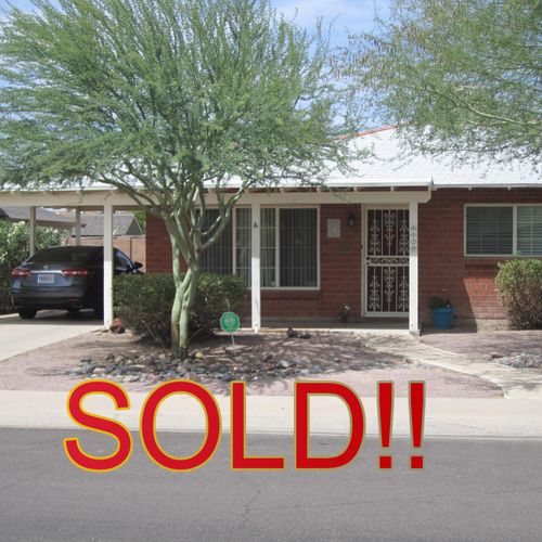 SOLD IN OLD TOWN SCOTTSDALE IN 1 DAY!! SOLD FOR $5