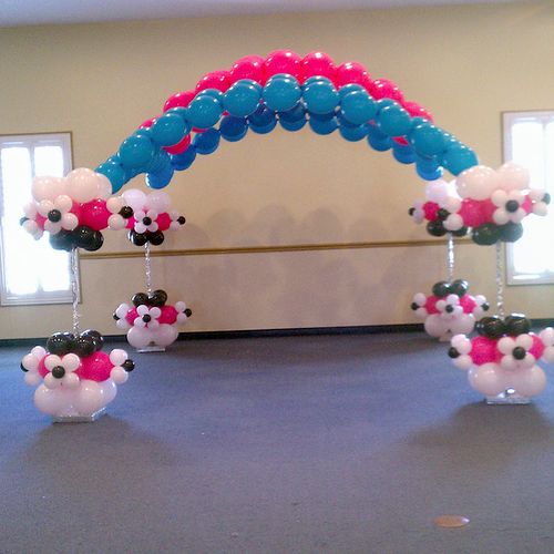 Floating balloon arches $110.