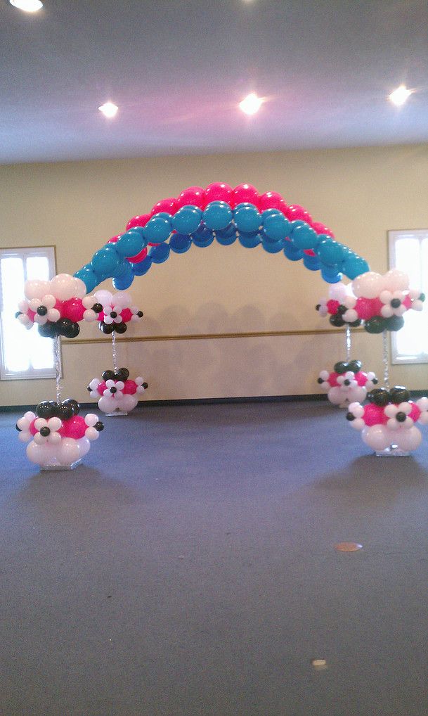 Floating balloon arches $110.
