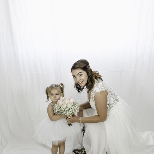 Bride and daughter ♥︎