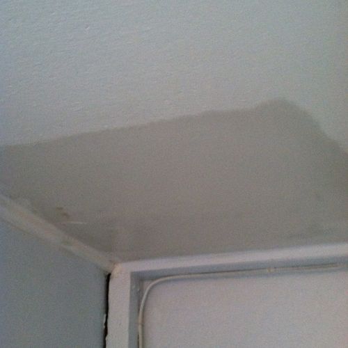 ceiling patch after