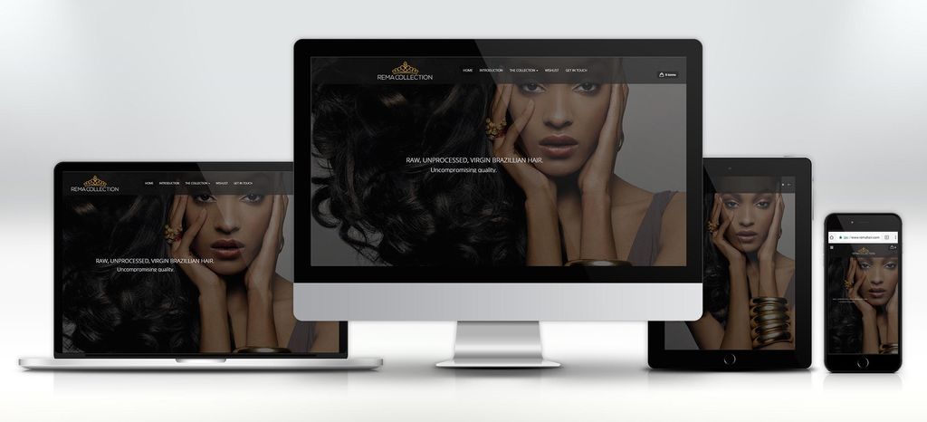 Brand identity and website for Rema Collection