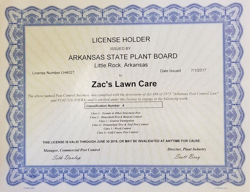 We are one of only a few lawn care providers in th