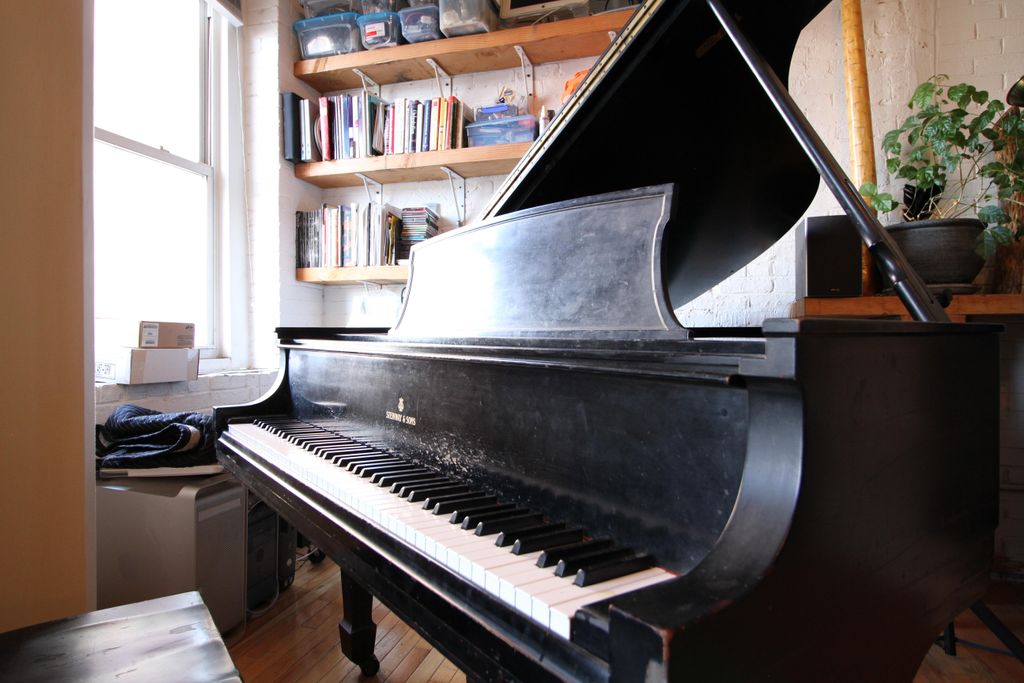 A Steinway L, kept in great playing shape is perfe
