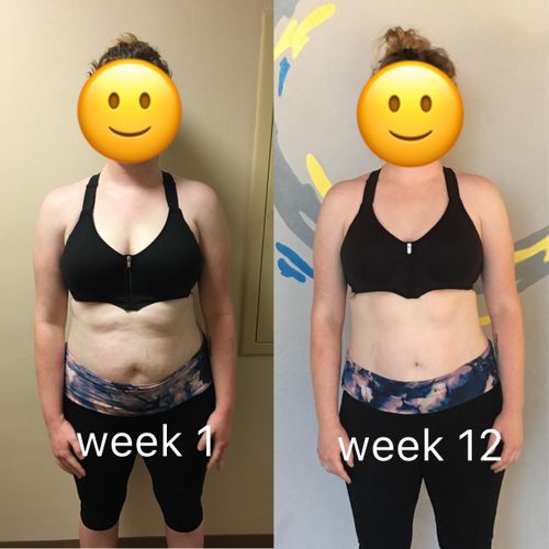 This client added strength circuits to her routine