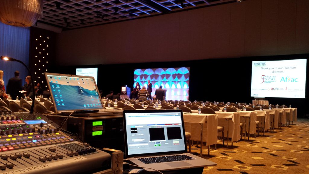 Providing Full Audio Visual and Lighting system fo