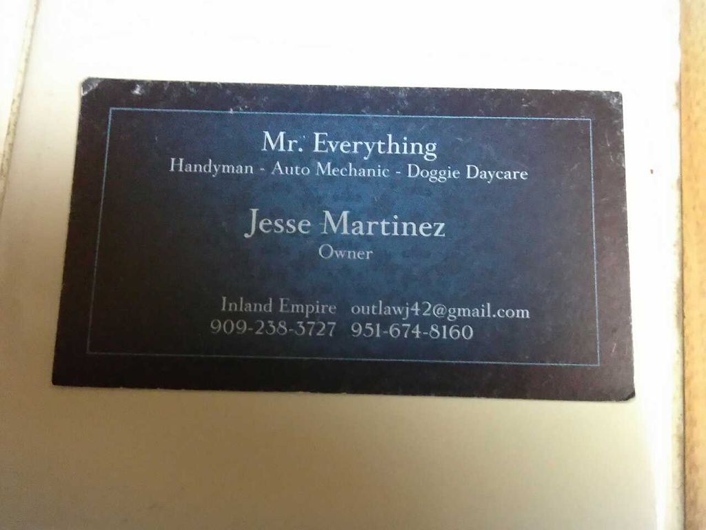 Mr. Everything Handyman Services from home to a...