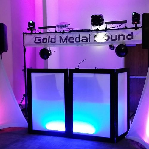 Gold Medal Sound Silver Wedding Package setup