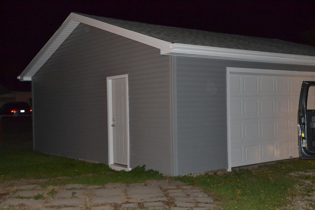 Garage after