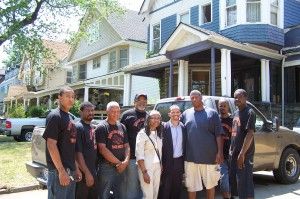 Durham Brothers Construction crew and president at