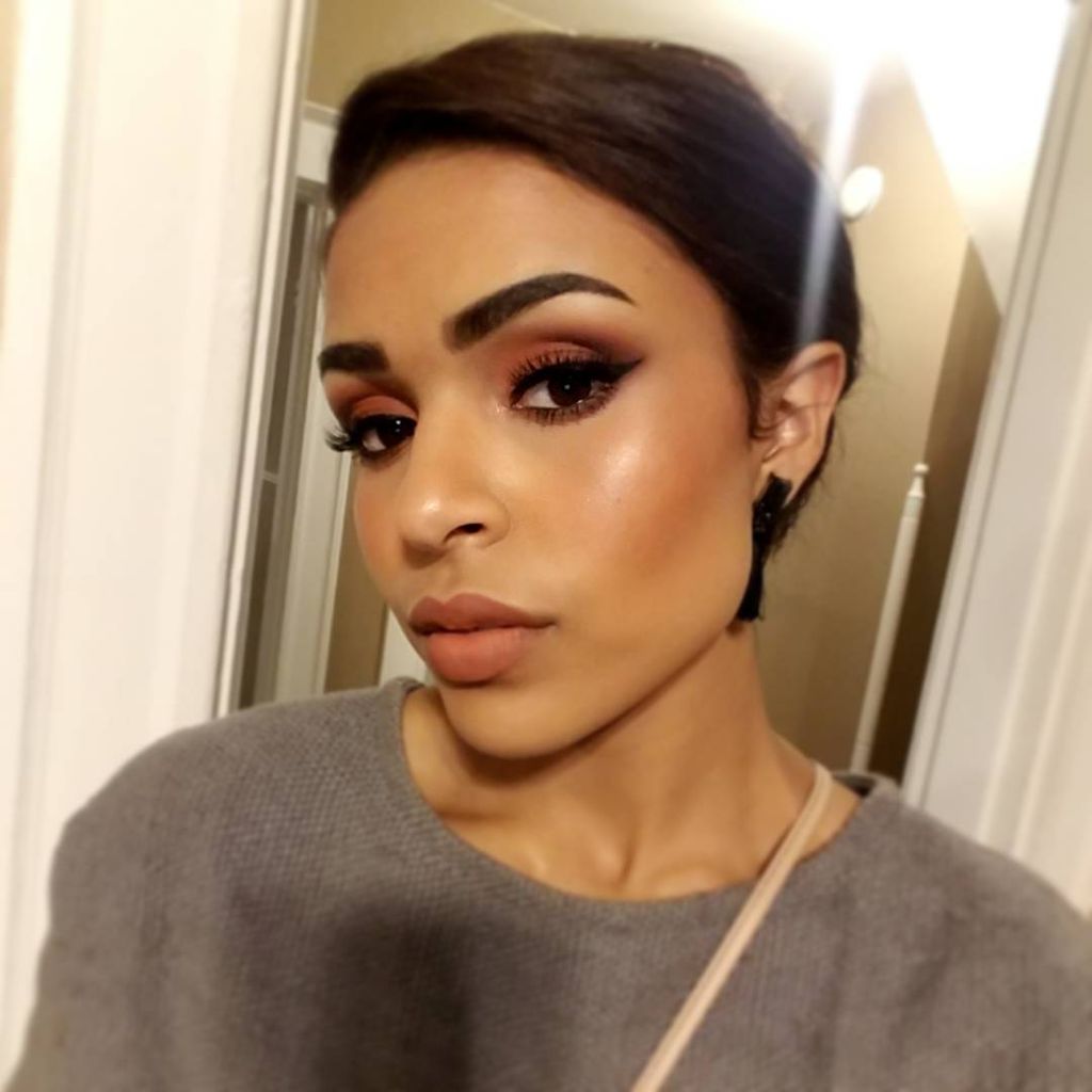 Smokey pumpkin glam 🎃